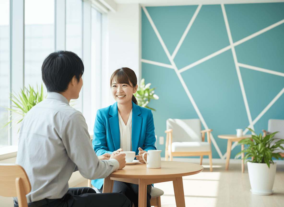 同世代が運営しているから話しやすい